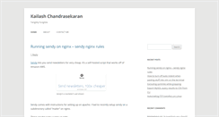 Desktop Screenshot of ckailash.com